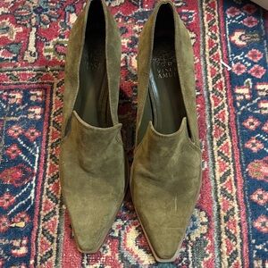 Vince Camuto Women's Suede Heels - Khaki